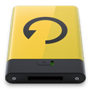Yellow Backup icon